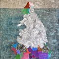 technique mixte sur toile 65x54  | Intrusion XII
