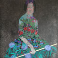 technique mixte sur toile 65x54 | Les sentinelles II | Vendue