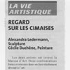 Les Affiches Moniteur, article de presse