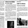Les Affiches Moniteur, article de presse